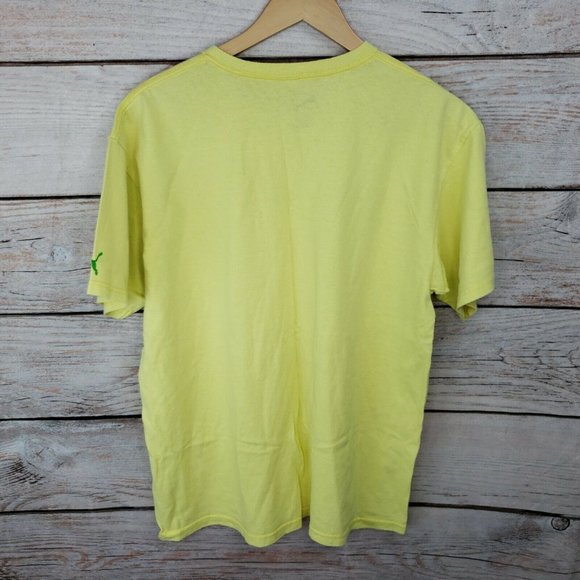 Puma Brazil Soccer Yellow Football T-Shirt - Picture 2 of 5